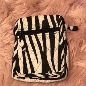 Zebra print crossbody bag